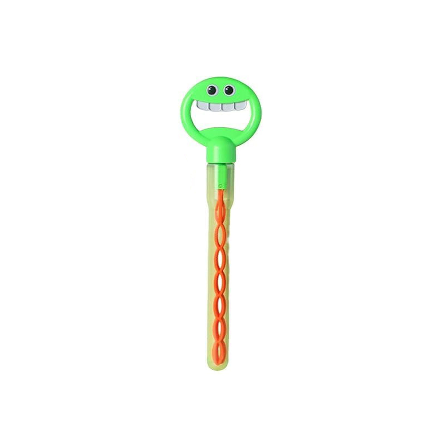 32 Hole Smiling Face Bubble Stick with Bubbles Refill,Smiling Face Bubble Wand,Smiley Face Bubble Wands,Smiley Face Bubble Machine for Summer Party Favor,Outdoors Activity Children's Bubble Wand Toy